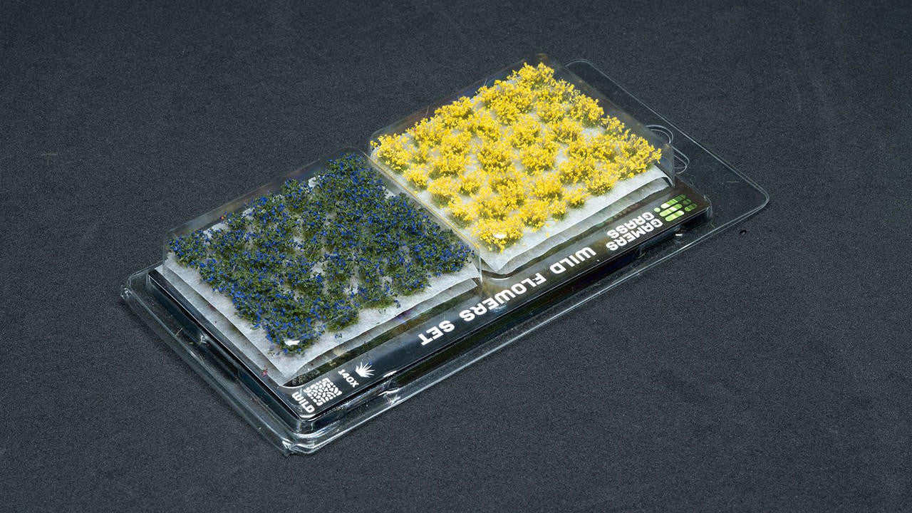 Gamers Grass Wild Flowers Tuft SET-WF